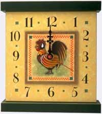 Rooster clock