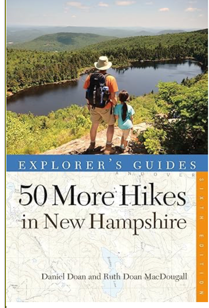 book cover: 50 Hikes in NH